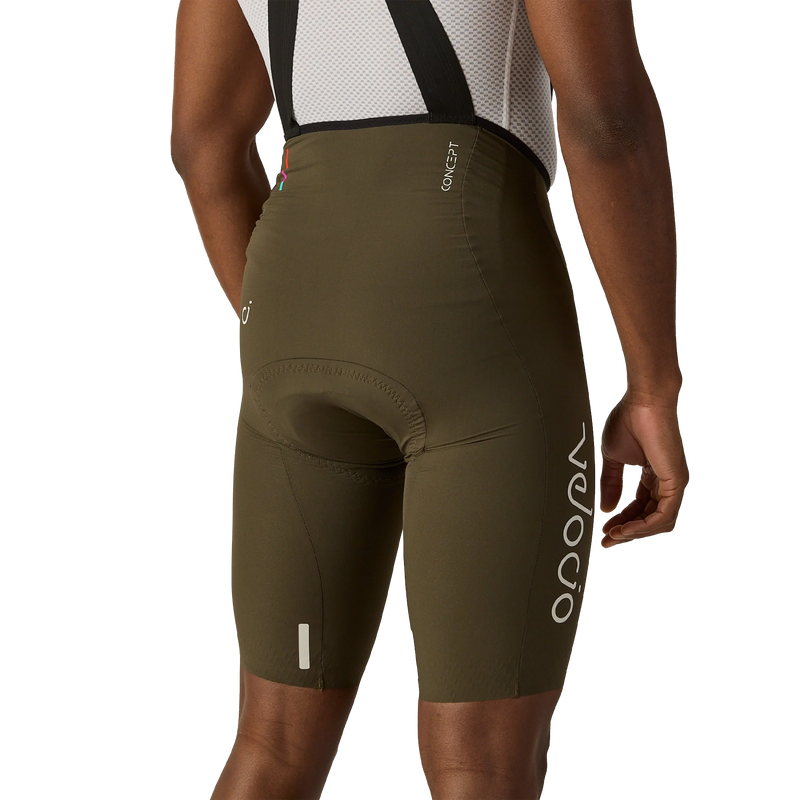 Men's CONCEPT Bib Short, Velocio Men's CONCEPT Bib Short Back 