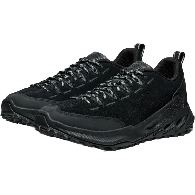 Men's Jasper Zionic, Keen Men's Jasper Zionic in Black Alloy side by side lateral left facing view