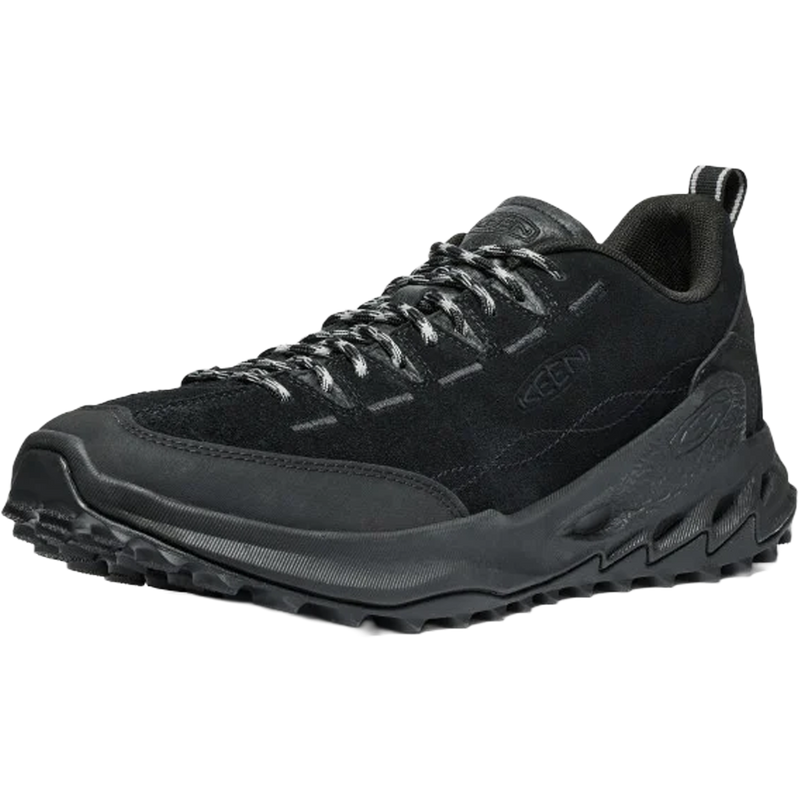 Men's Jasper Zionic, Keen Men's Jasper Zionic in Black Alloy left facing angled