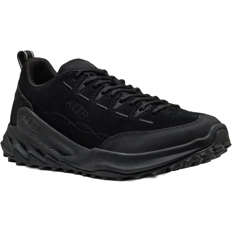 Men's Jasper Zionic, Keen Men's Jasper Zionic in Black Alloy angled right facing