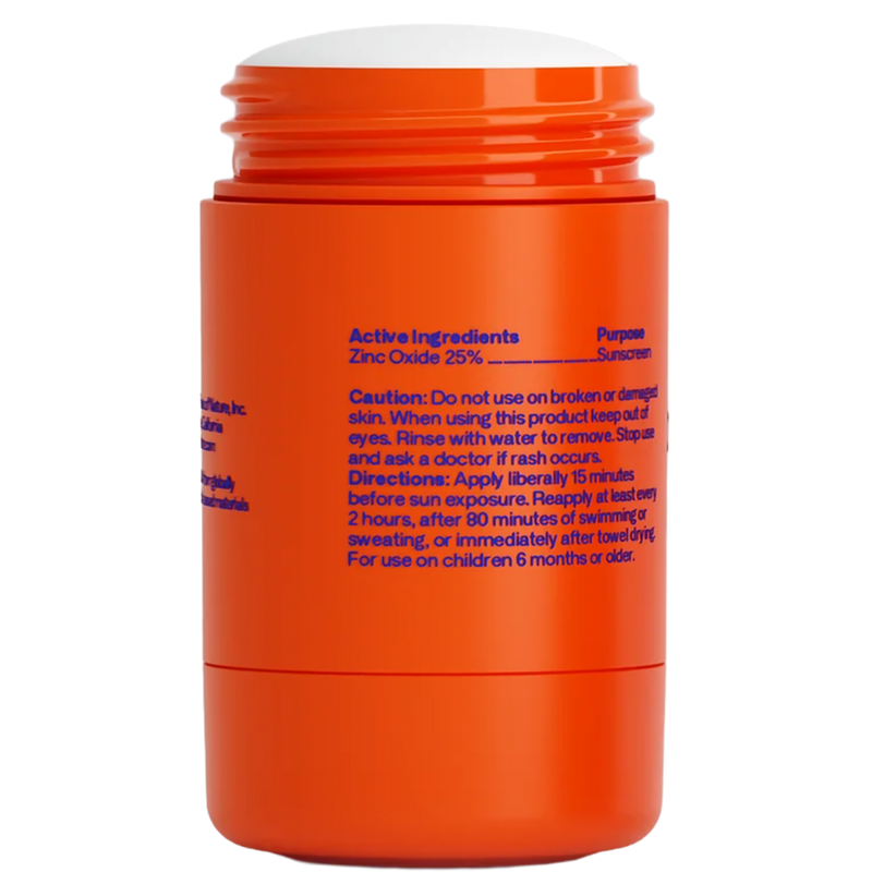 Peak Performance Sun Stick SPF 50, Freaks of Nature Peak Performance Sun Stick SPF 50 cap off