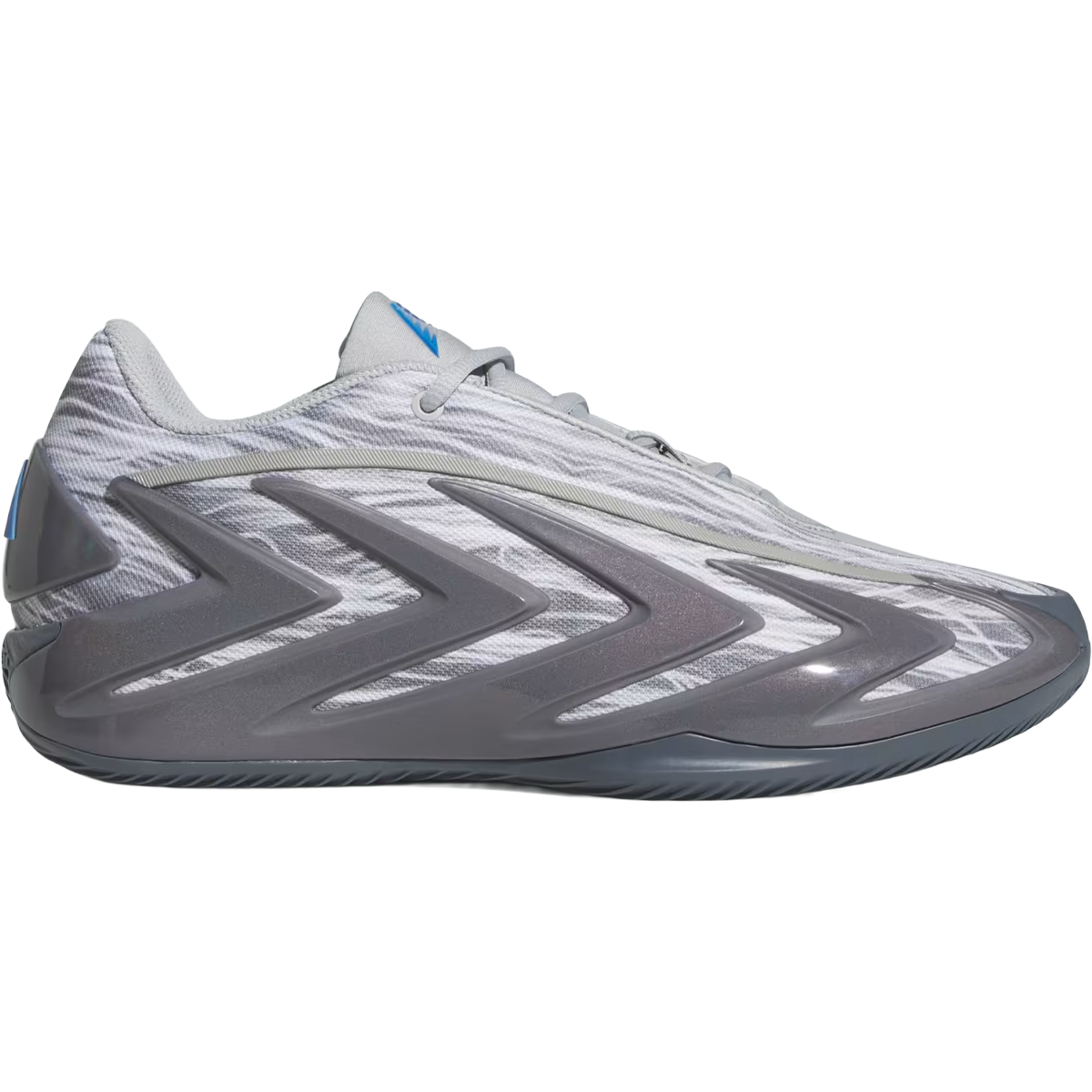 Adidas Men's Anthony Edwards 3 'Snow Camo' in Stone Onix Night Grey