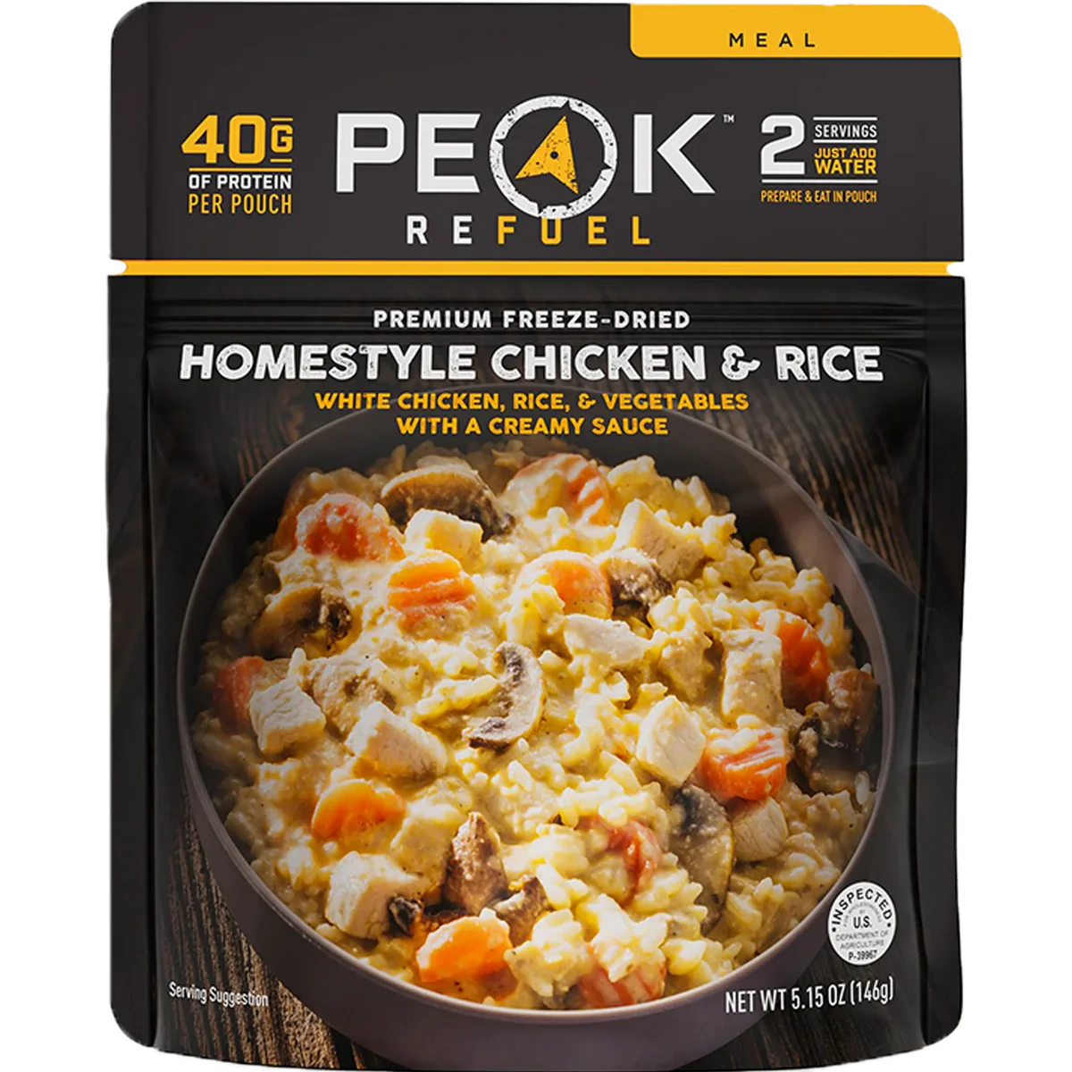 Homestyle Chicken & Rice (2 Servings) alternate view