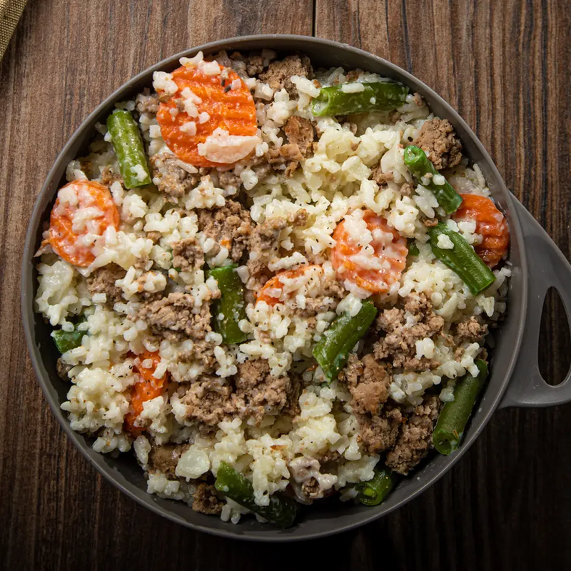 Venison Country Casserole (2 Servings), Peak Refuel Venison Country Casserole (2 Servings) in bowl