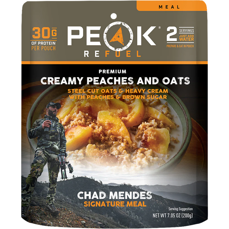 Creamy Peaches and Oats (2 Servings), Featured Image
