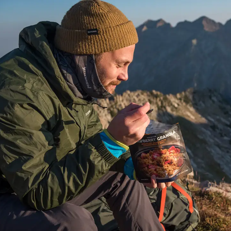 Strawberry Granola (2 Servings), Peak Refuel Strawberry Granola (2 Servings) at camp