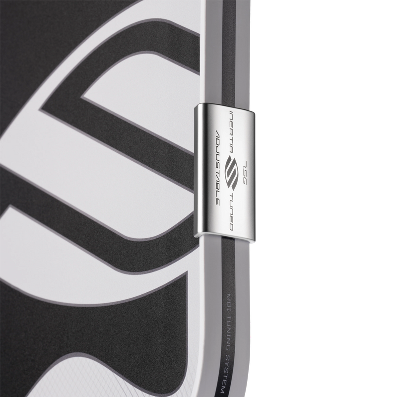 Omni Elongated, Selkirk Sport Omni Elongated in Chalk with  tuning system detail