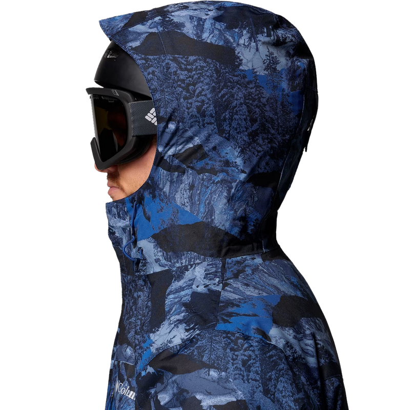 Men's Whirlibird V Printed Interchange Jacket, Columbia Men's Whirlibird V Printed Interchange Jacket hood