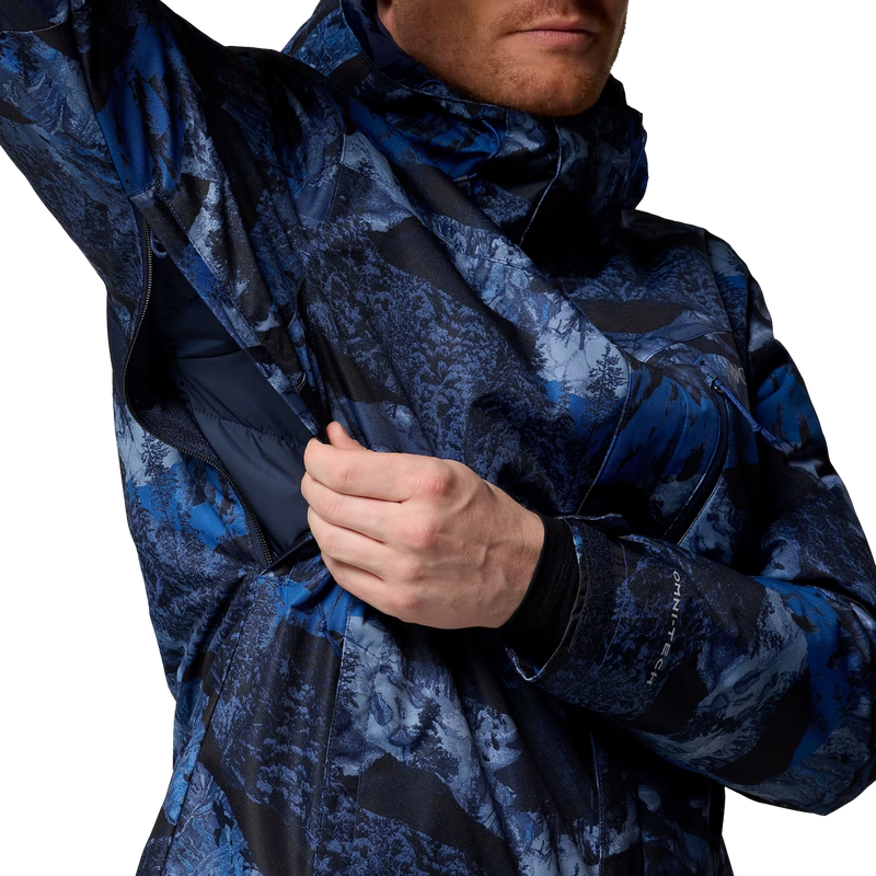 Men's Whirlibird V Printed Interchange Jacket, Columbia Men's Whirlibird V Printed Interchange Jacket ventilation
