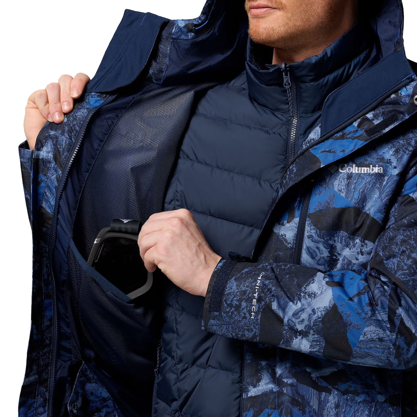 Men's Whirlibird V Printed Interchange Jacket alternate view