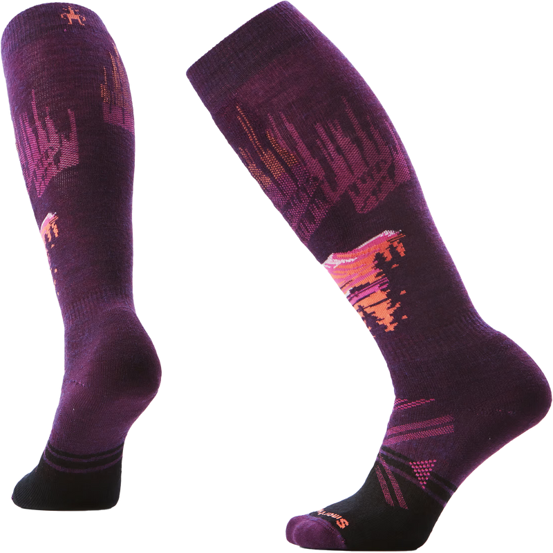 Women's Ski Full Cushion Alpine Auroras OTC Socks, Featured Image