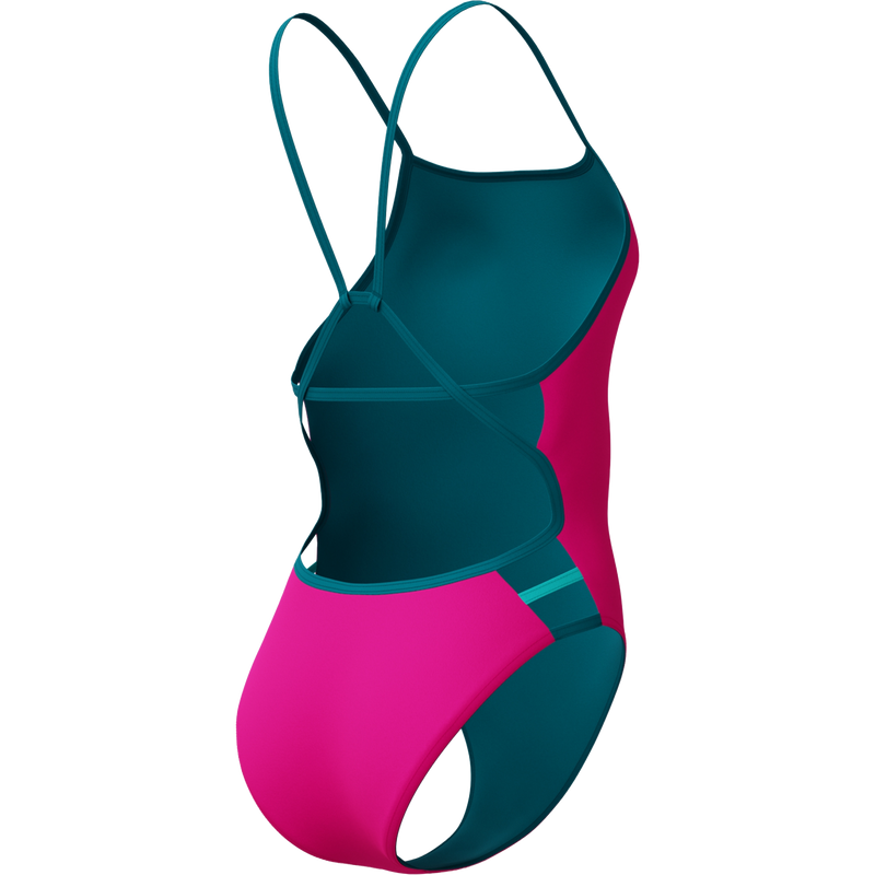 Women's Solid Tri Back, Speedo Women's Solid Tri Back 3/4 Back