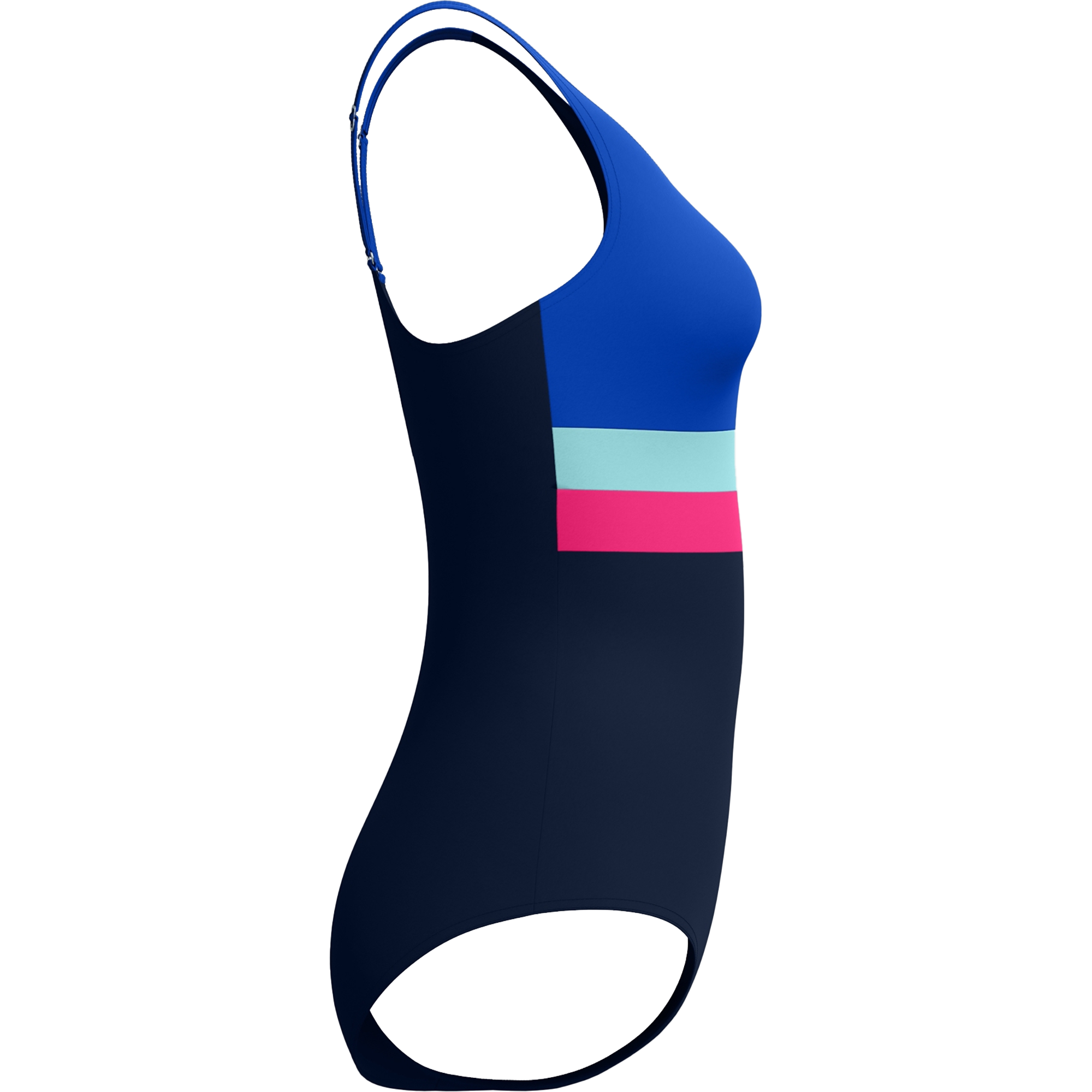 Women's Banded Colorblock One Piece alternate view