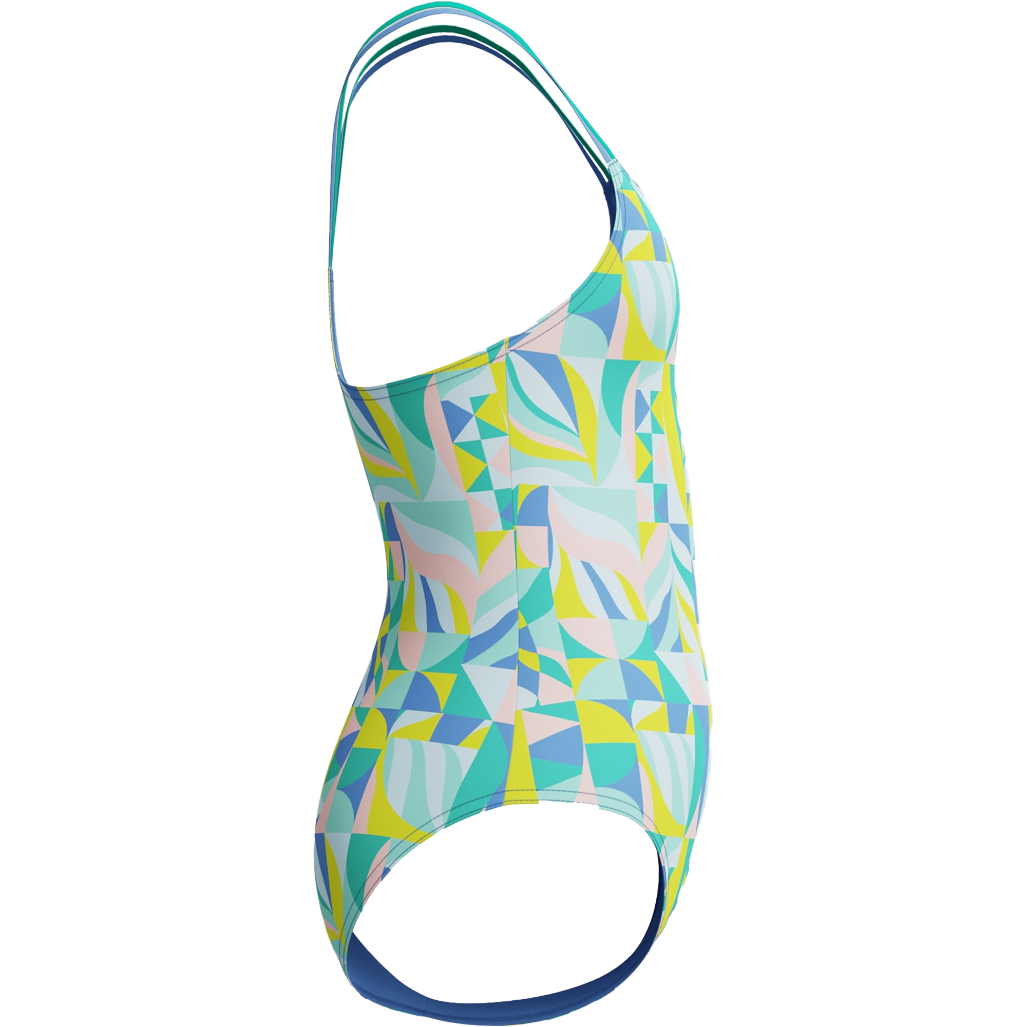 Youth Print Strappy One Piece alternate view