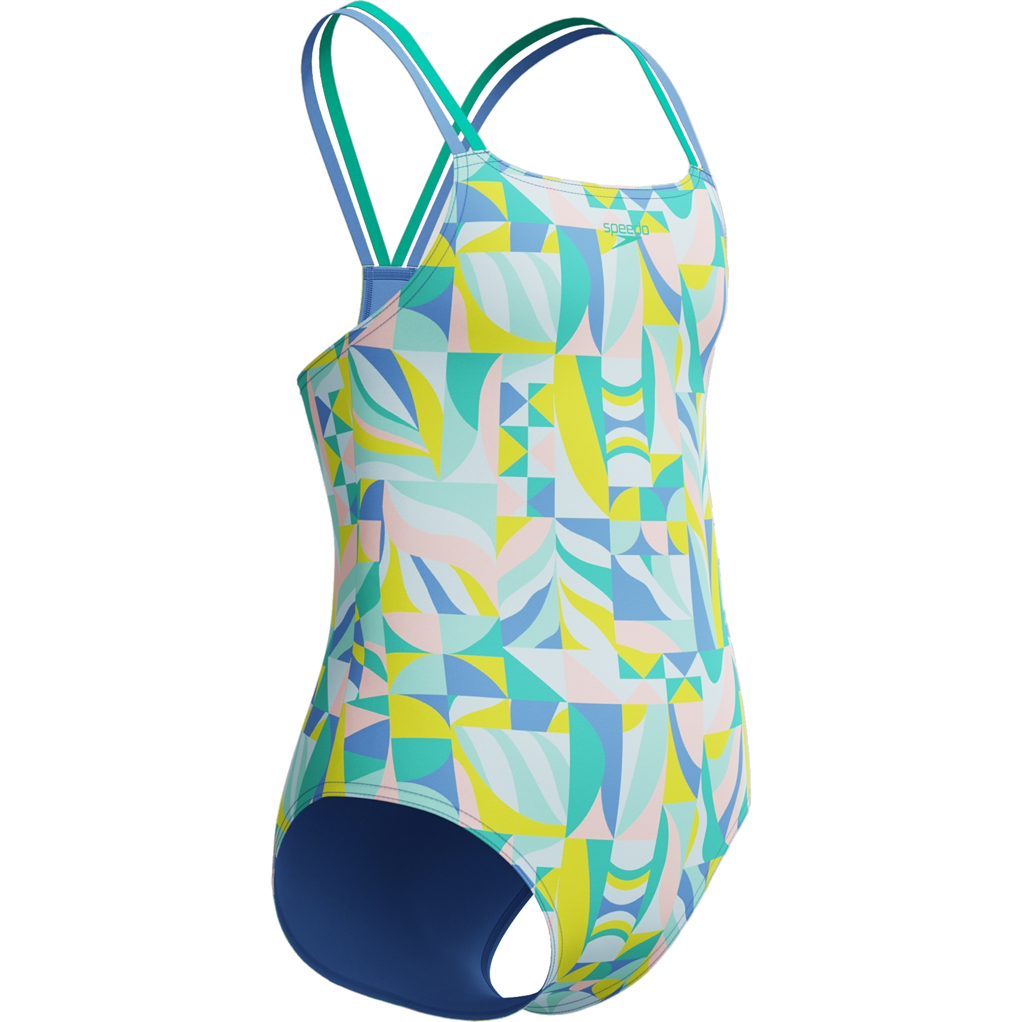 Youth Print Strappy One Piece alternate view