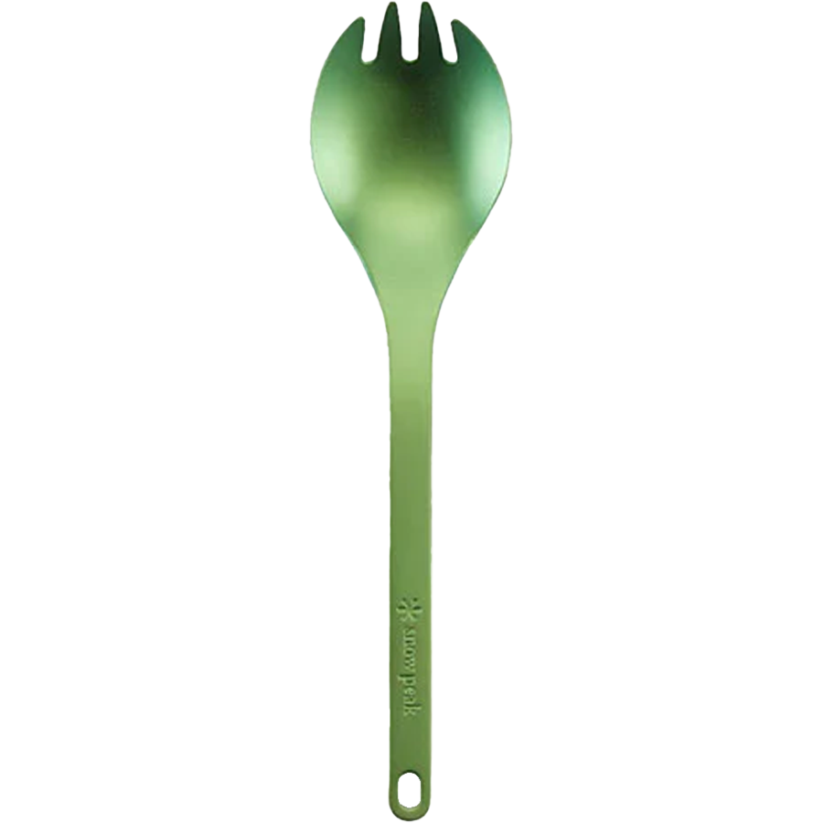 Titanium Spork Anodized alternate view