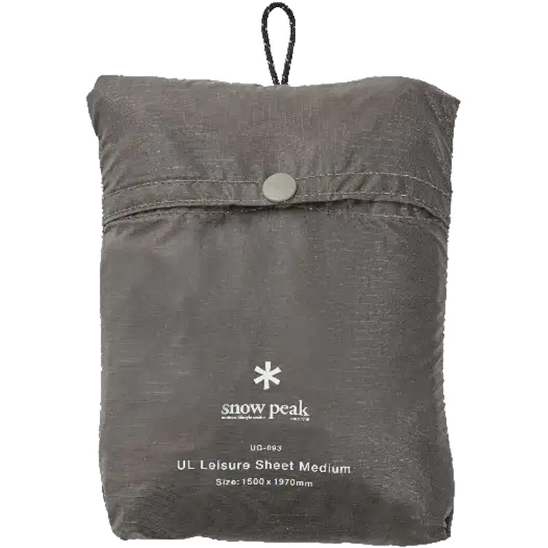UL Leisure Sheet Medium, Snow Peak UL Leisure Sheet medium travel pouch