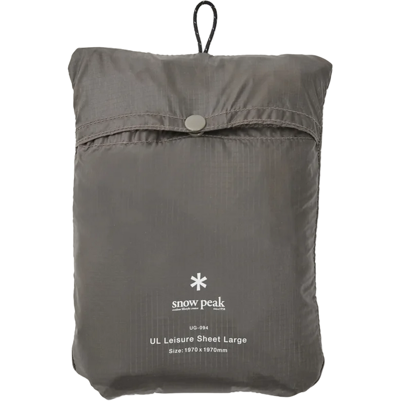 UL Leisure Sheet Large, Snow Peak UL Leisure Sheet travel pack