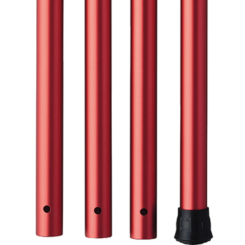 Wing Pole 280cm Red, Snow Peak Wing Pole 280cm Red Bottom