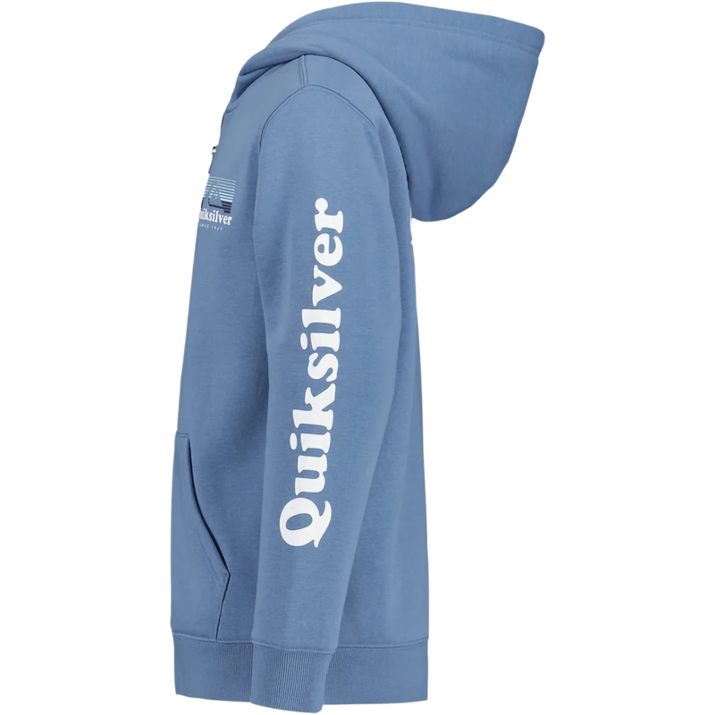 Youth Phase Full Zip Hoodie, Quiksilver Youth Phase Full Zip Hoodie in 420-Quiet Harbor left