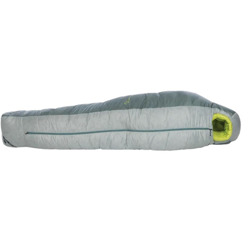 Sidewinder 20 Regular, Big Agnes Sidewinder 20 Regular in Chinois Green/Mercury/Primrose on left side