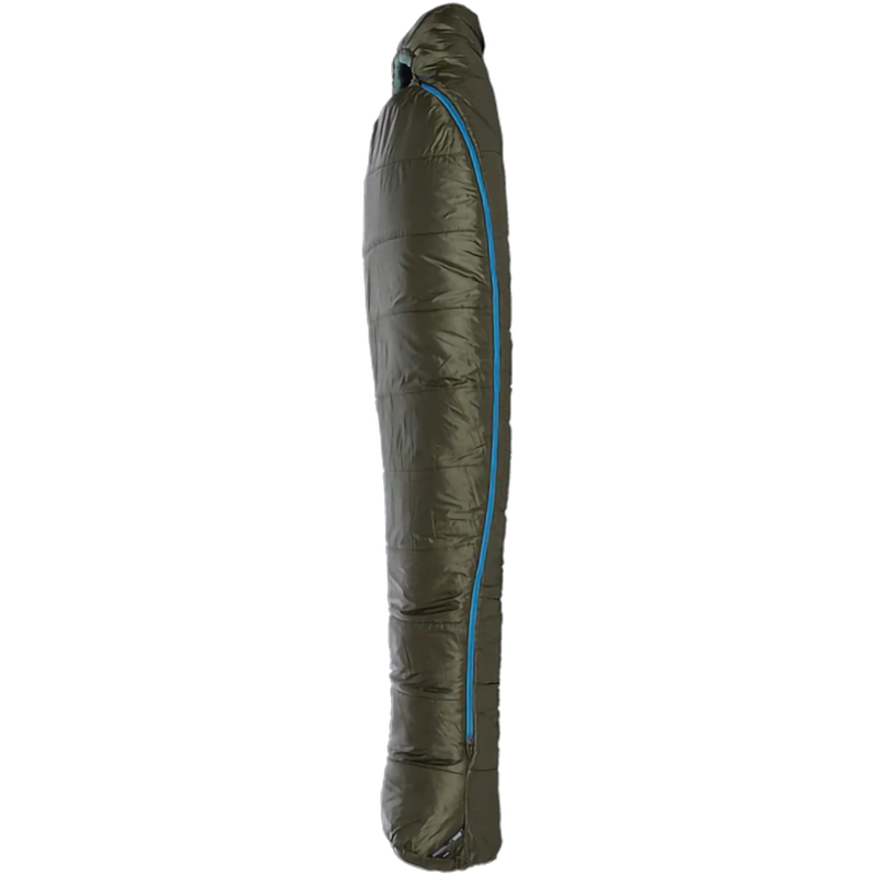 Anthracite 20 Long, Big Agnes Anthracite 20 Regular in Olive Night/Chinois Green side
