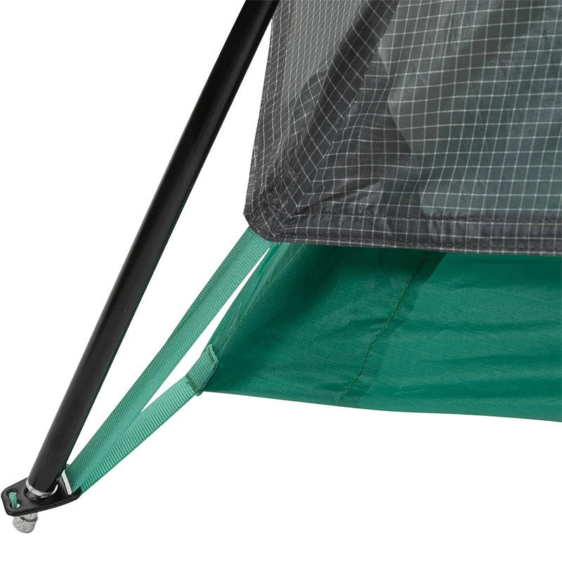 Sarvis VST 2, Big Agnes Sarvis VST 2 in Asphalt/Mint Leaf pole foot