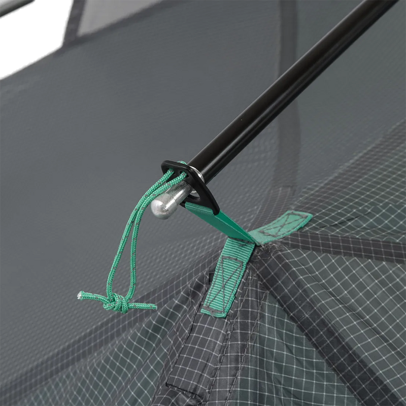 Sarvis VST 2, Big Agnes Sarvis VST 2 in Asphalt/Mint Leaf pole foot