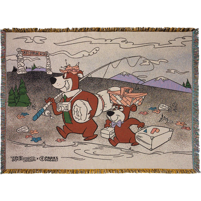 Yogi Bear x Parks Project Woven Blanket, Featured Image