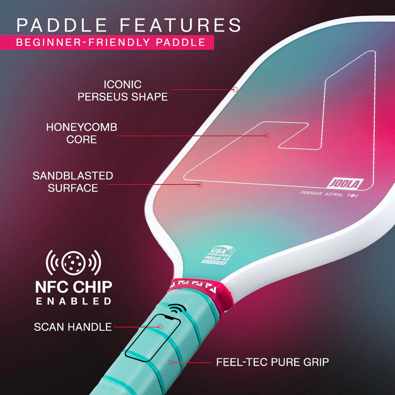 Astral Pickleball Paddle, Joola Astral Pickleball Paddle infographic 1