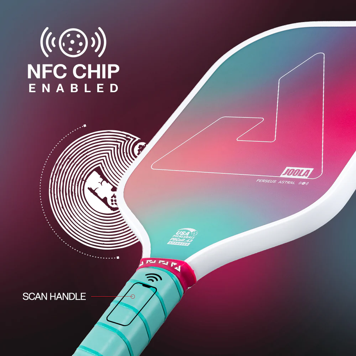 Astral Pickleball Paddle alternate view