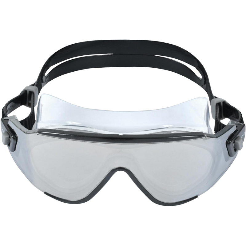 Tidalwave Mirrored Swim Mask, TYR Tidalwave Mirrored Swim Mask Front