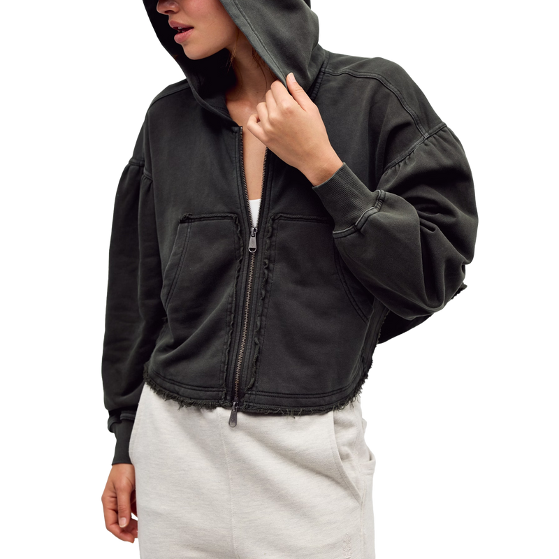 Women's Dream Team Zip Up, Free People Movement Women's Dream Team Zip Up Hood on