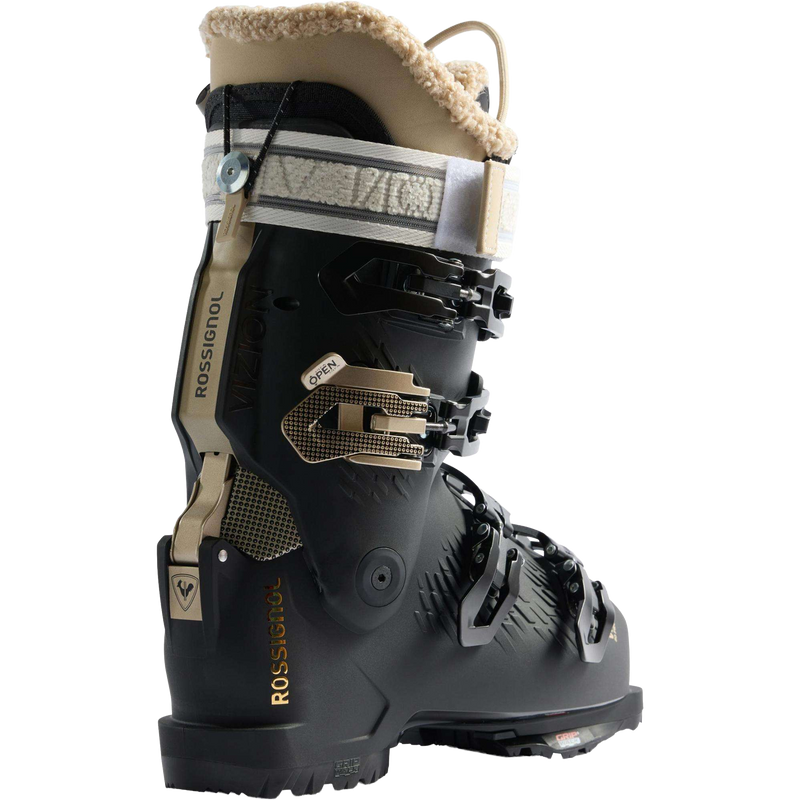 Women's Vizion 4B 80 Pro GW, Rossignol Women's Vizion 4B 80 Pro GW 2027 in black right rear