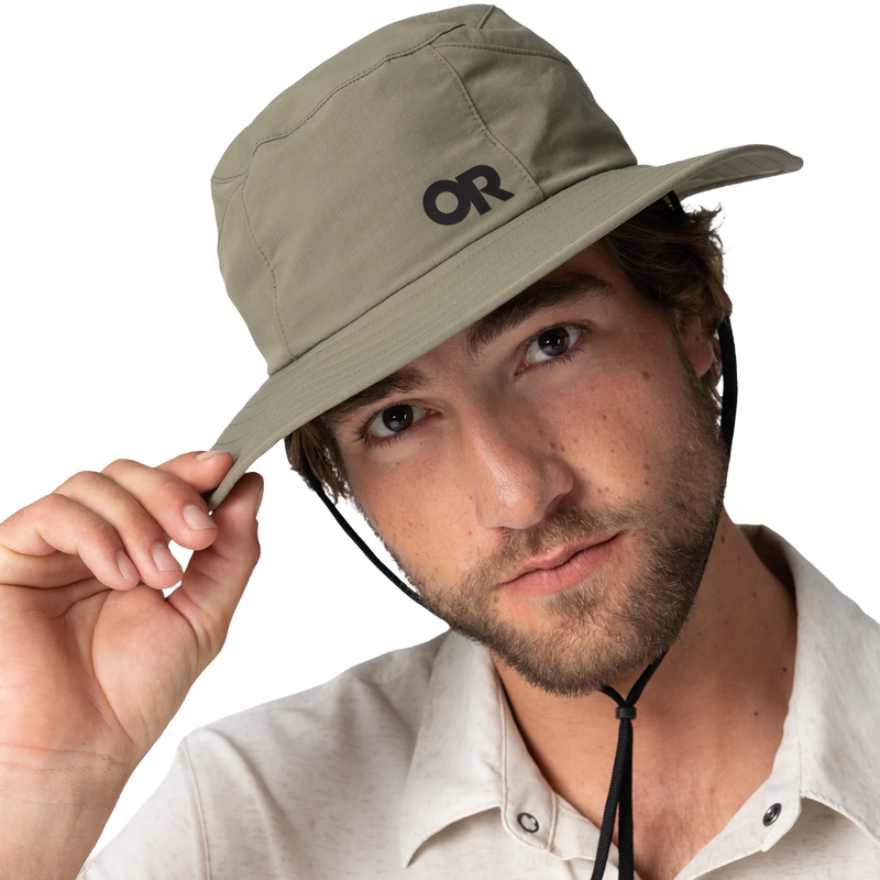 Helios Sun Hat, Outdoor Research Helios Sun Hat on head
