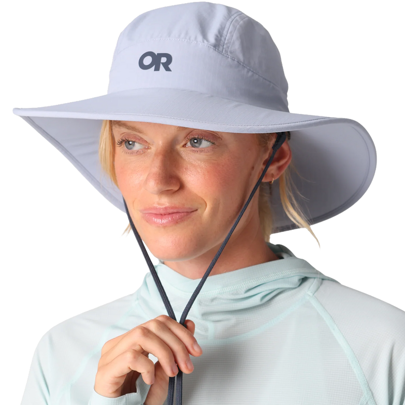 Women's Oasis Sun Hat, Outdoor Research Women's Oasis Sun Hat on head