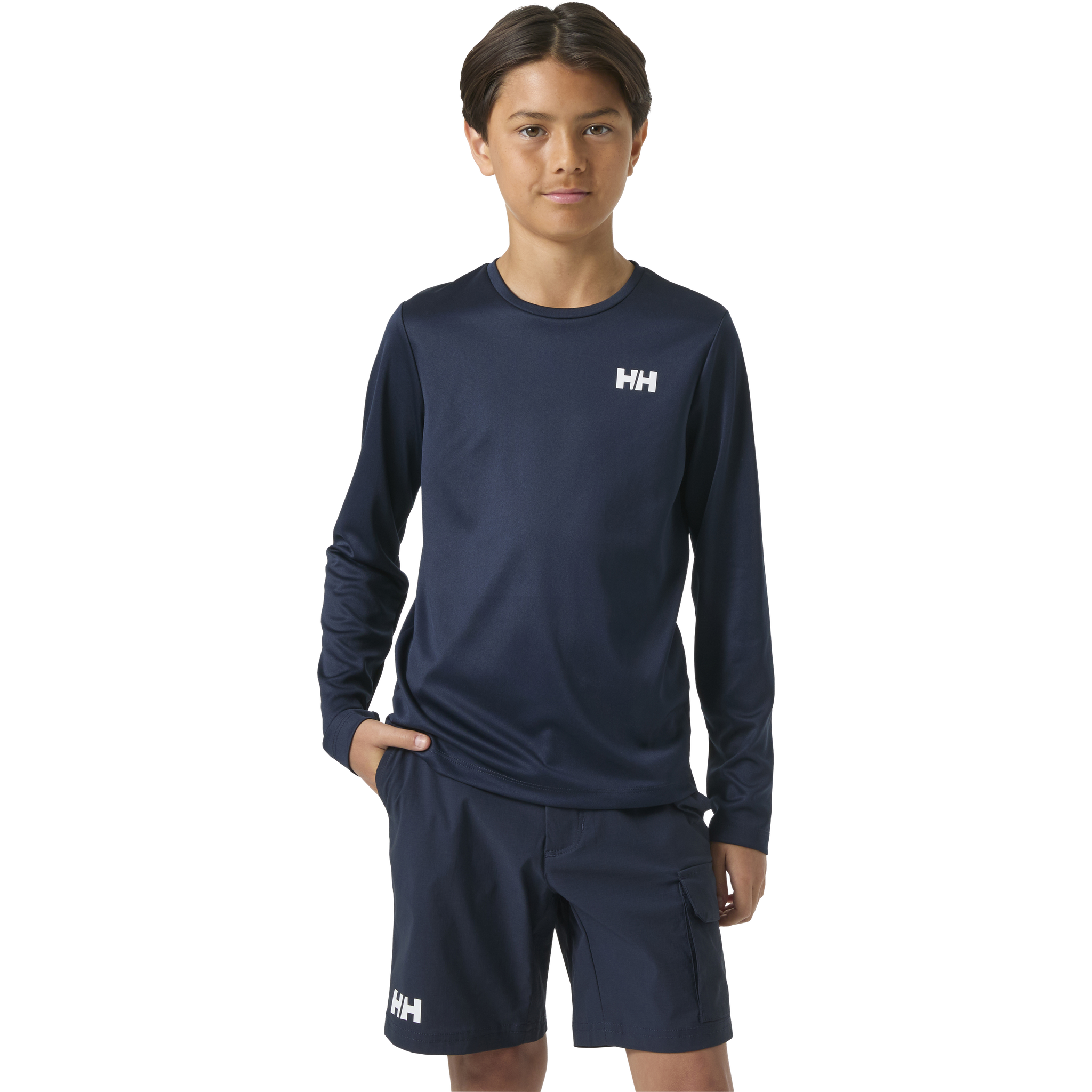 Youth Jr HH Tech Long Sleeve Crew alternate view