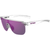 Crystal Clear + Purple Mirror