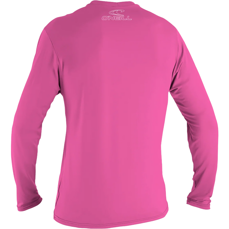 Youth Basic Skins 50+ Long Sleeve Rash Guard, O'Neill Youth Basic Skins 50+ Long Sleeve Rash Guard Back