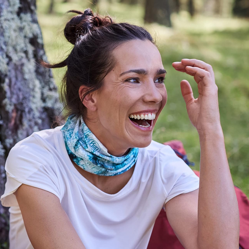Coolnet UV Half Insect Shield, Buff Coolnet UV Half Insect Shield around neck