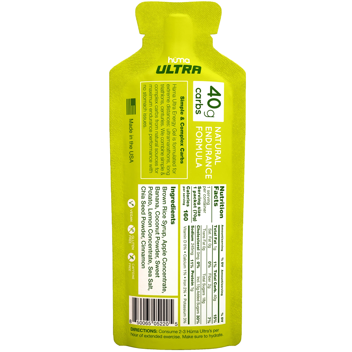 Ultra Energy Gel alternate view