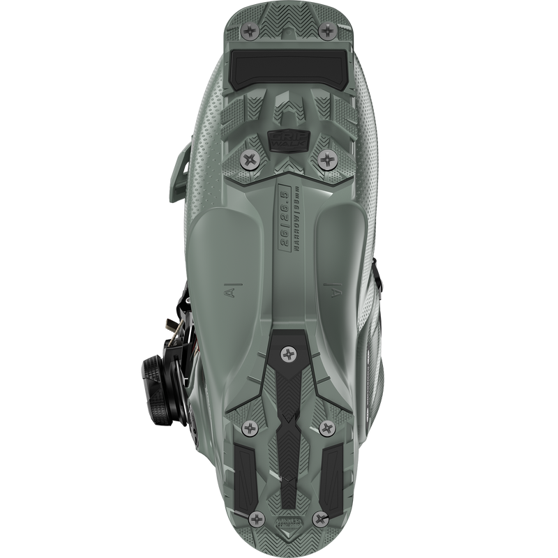 S/Pro Alpha C BOA 130, Salomon S/Pro Alpha C BOA 130 in Wrought Iron/Black/Raspberry bottom