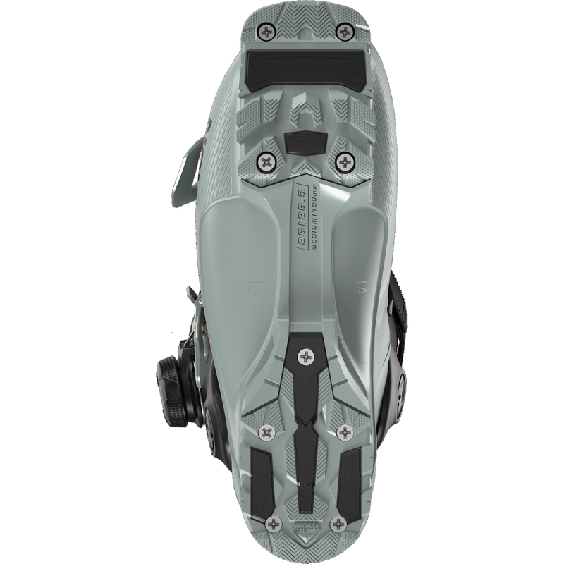 S/Pro Supra C BOA 130, Salomon S/Pro Supra C BOA 130 in Wrought Iron/Black/Samba Met bottom
