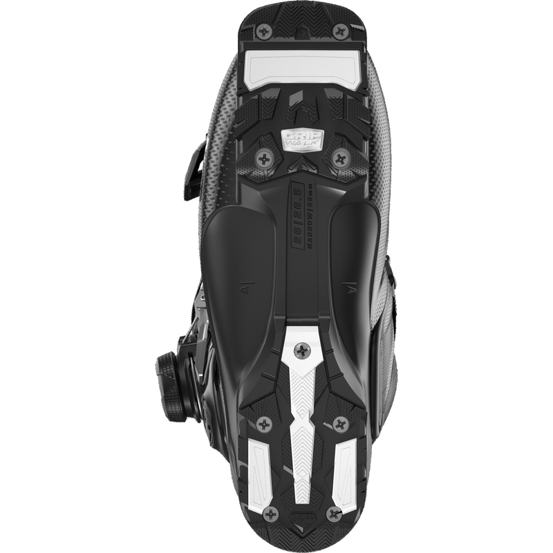 S/Pro Alpha C BOA 100, Salomon S/Pro Alpha C BOA 100 in Black/Dark Grey Met/Silver Met bottom