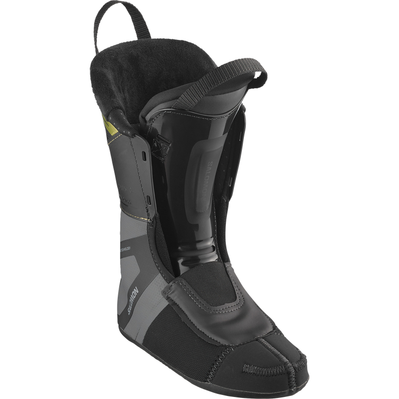 Women's S/Pro Alpha C BOA 95, Salomon Women's S/Pro Alpha C BOA 95 in Black/Gold Met/Dark Grey Met liner