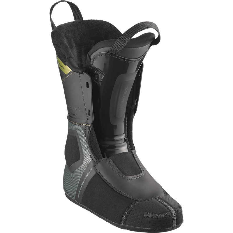 Women's S/Pro Supra S BOA 95, Salomon Women's S/Pro Supra S BOA 95 in Black/Beluga Met/Gold Met liner
