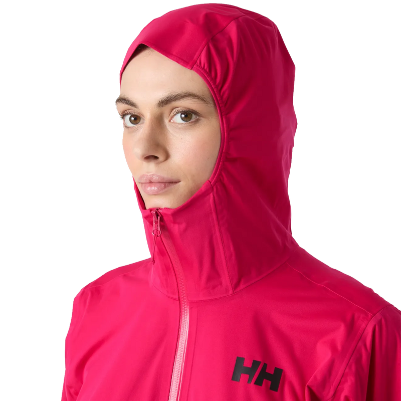 Women's Momentum 3L Stretch Jacket, Helly Hansen Women's Momentum 3L Stretch Jacket hood