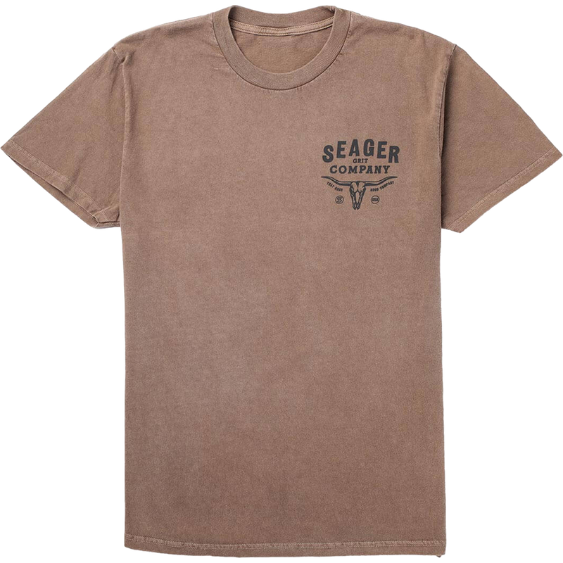 Men's Premium Longhorn Tee, Seager Men's Premium Longhorn Tee Front