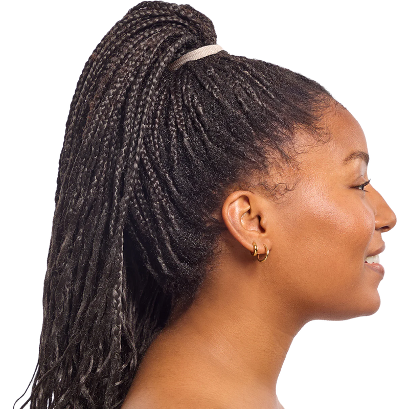 Recycled Seamless Hair Elastics - 8pc, Kitsch Recycled Seamless Hair Elastics 8pc with model 3