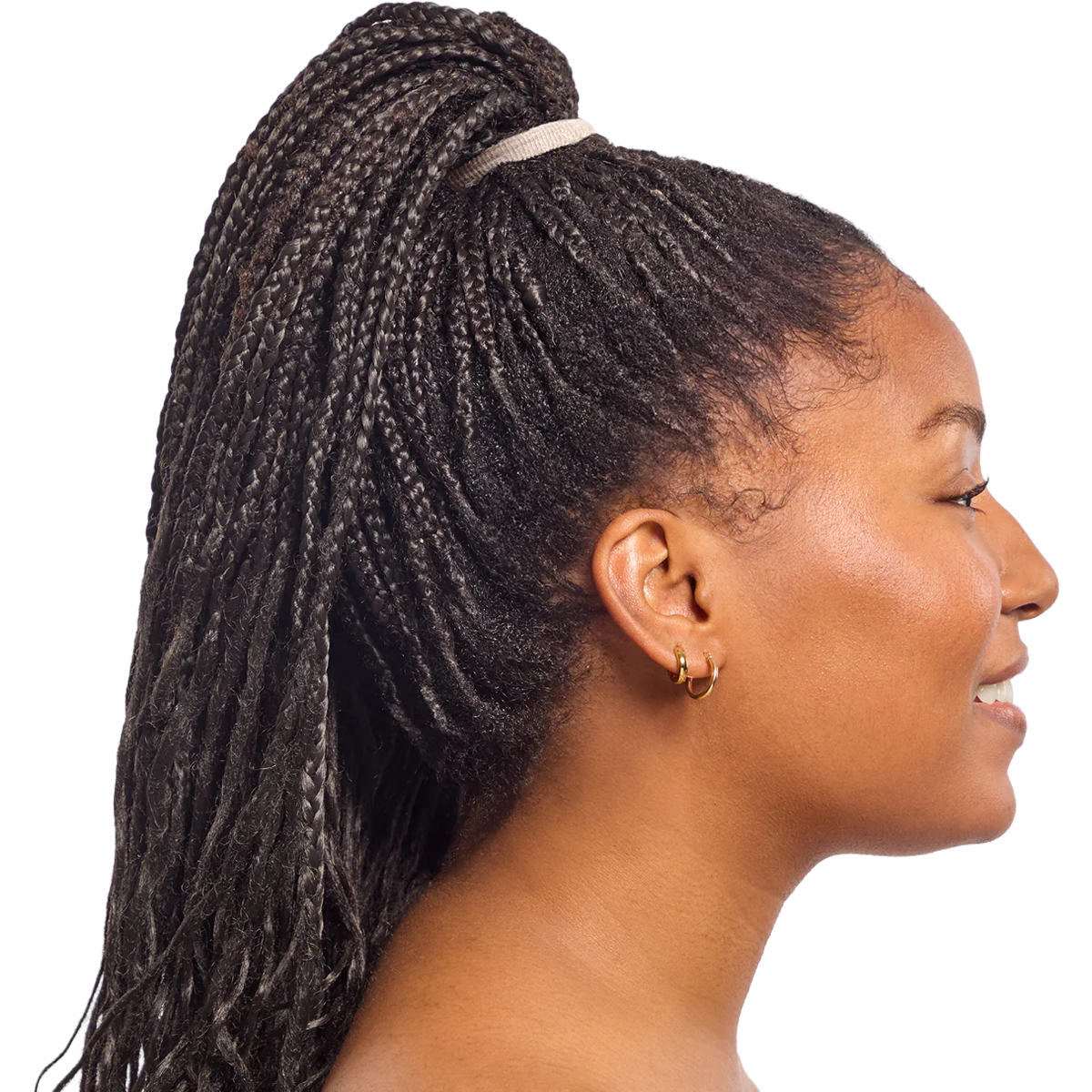 Recycled Seamless Hair Elastics - 8pc alternate view